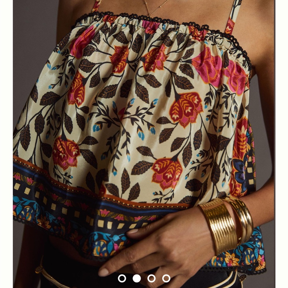 Anthropologie crop top